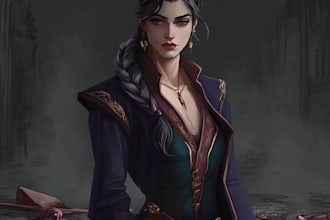 paint your dark fantasy characters or full dnd party