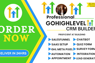 setup gohighlevel CRM automation, ai agent ghl, gohighlevel sales funnel, expert