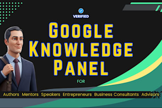 create a google knowledge panel for entrepreneurs