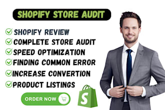 audit, review, and optimize your shopify dropshipping store, redesign shopify