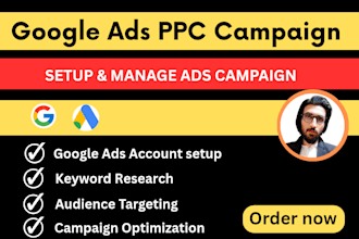 setup and manage your google ads PPC campaign