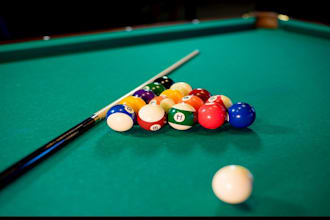 develop billiard 8 ball pool game, chess game, sport betapp, 8 ball pool igaming