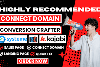 connect, fix, or redirect domain, subdomain to wix, shopify, godaddy, system io