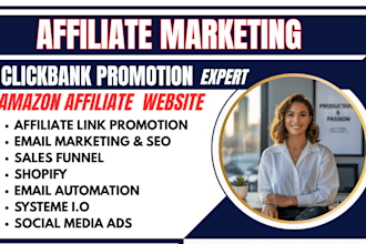 do amazon clickbank shopify sales website affiliate marketing and sales funnel