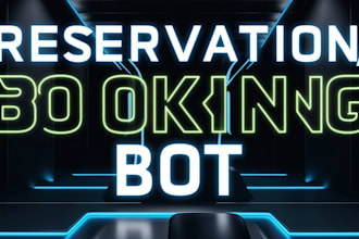 run resy reservation bot, driving test bot, restaurant bot, tee time booking bot