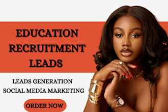 student recruitments leads uk university students enrollment facebook google ads