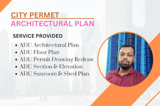redraw adu floor plan, pdf image or rough sketch to revit