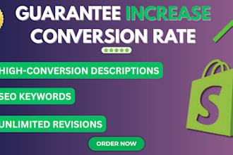 be your shopify product description writer