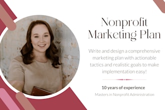 create a comprehensive marketing plan for your nonprofit