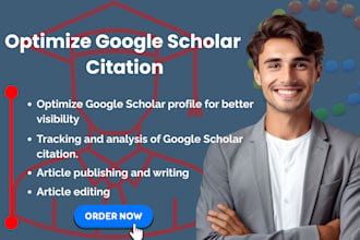 google scholar citation write publish article index journal research gate