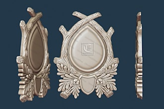 design custom 3d models in stl file for 3d printing