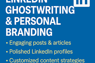 linkedin content and executive bios that build influence