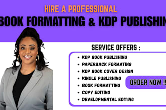 write, format, and publish your ebook or journal on amazon KDP