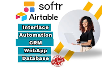 design airtable database, airtable, airtable interface, automation with softr