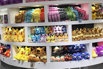 make your reservation at pokemon cafe or kirby cafe