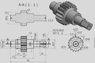 do 3d cad model blueprint design 3d assembly model mold solidwork product design