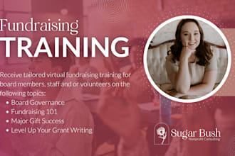 provide fundraising training for your nonprofit