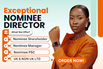 provide nominee director and shareholder services, nominee manager, nominee psc