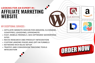 design affiliate marketing amazon clickbank goaffpro uppromote leadyno everflow