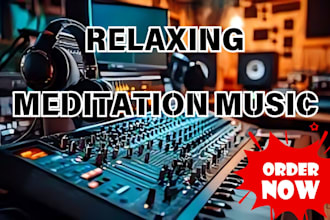 produce meditation music healing ambient relaxing music videos