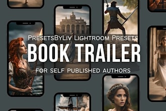 do book promotion, ebook promo, book trailer video