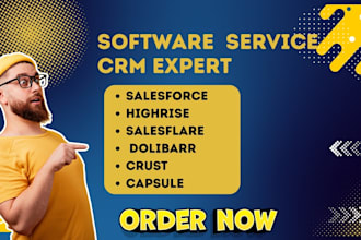 setup salesforce highrise salesflare dolibarr crust capsule streak erpnext x2crm