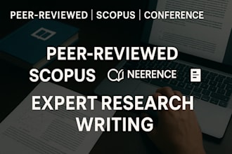 write scientific scopus paper, conference paper, peer reviewed journal papers,