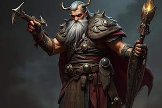 create amazing d and d character for you