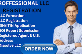 do llc registration, ein number, llc formation, boi report, dissolve llc