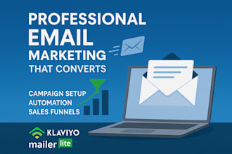 set up klaviyo, brevo and mailchimp email marketing
