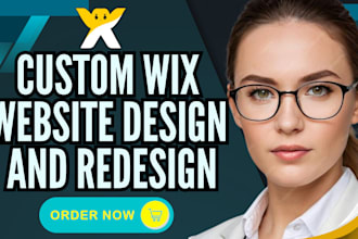 design or redesign wix business website wix landing  page wix ecommerce store