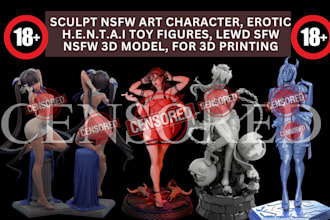 3d nsfw art 3d nsfw sculpting nsfw figure toy nsfw model erotic machine printing