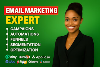 set up clay com, hubspot crm, apollo io, zoho crm, brevo automation, dubsado