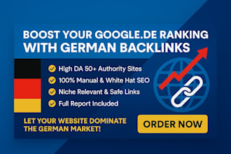 build quality german dofollow backlinks for white hat SEO