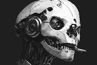 create warhammer illustration of you