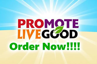 do organic livegood promotion live good tour MLM promotion for signup leads