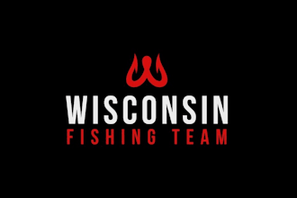 design wisconsin fishing team logo