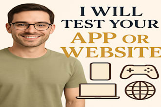 do app website game ios andriod web user tester usability QA review beta tester