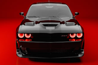 sculpt and render 3d car modeling vfx design car animation cad model for stl