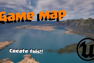 develop unreal engine game, fortnite map, game environment, unreal engine 5,