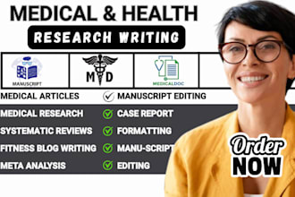do medical manuscripts writing systematic reviews case reports and articles