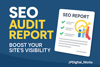 audit your website SEO and give clear recommendations
