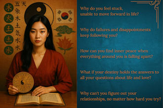 read your korean saju astrology chart and reveal hidden life patterns