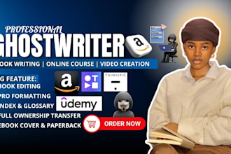 do cyber security ebook, online course, ppt slides, video creation, lead magnet