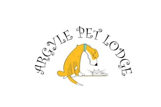 design powerful rural dog boarding facility logo