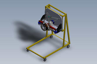 realizo modelado y ensamble de piezas en solidworks e inventor
