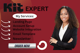 convertkit email template migrate newslettert landing page