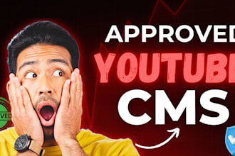 setup approved youtube cms, mcn monetization for your brand