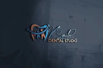 do unique healthcare home care dental nursing hospital logo