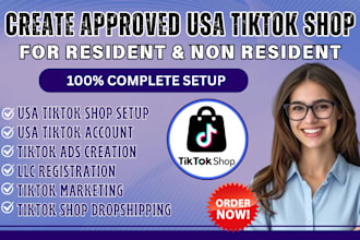 create usa tiktok shop setup tiktok shop manage usa tiktok account marketing ads